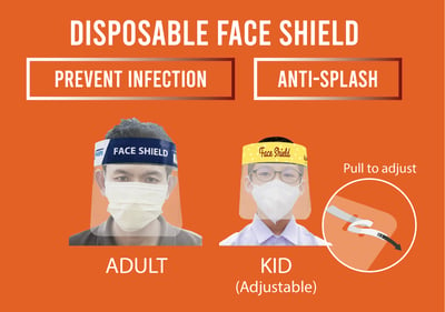 Adult and Kids Face Shield